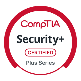 CompTIA Security+ ce badge